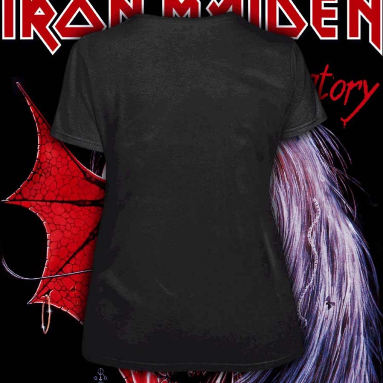 IRON MAIDEN Purgatory POLERA DE MUJER IMPRESION DTG POLERAS A UN CLICK