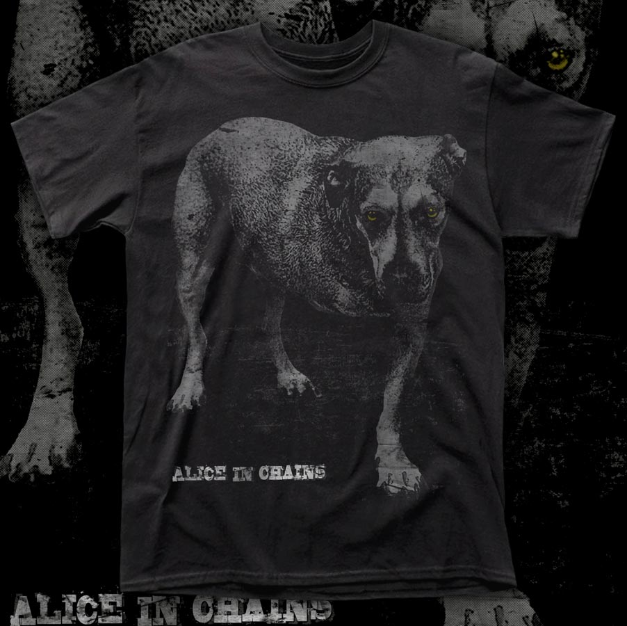 ALICE IN CHAINS "HOMONIMO" POLERA HOMBRE SERIGRAFÍA