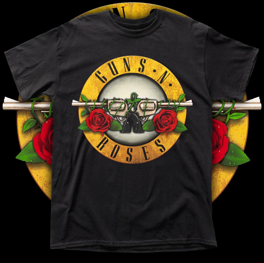 GUNS N ROSES "CLASSIC LOGO" polera hombre