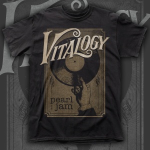 PEARL JAM “VITALOGY” polera hombre
