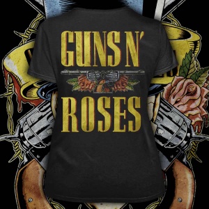 GUNS N ROSES "Logo Skull" POLERA