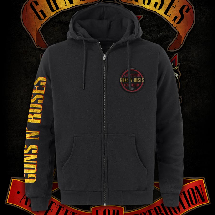 GUNS N ROSES "APPETITE FOR DESTRUCTION" polerón unisex