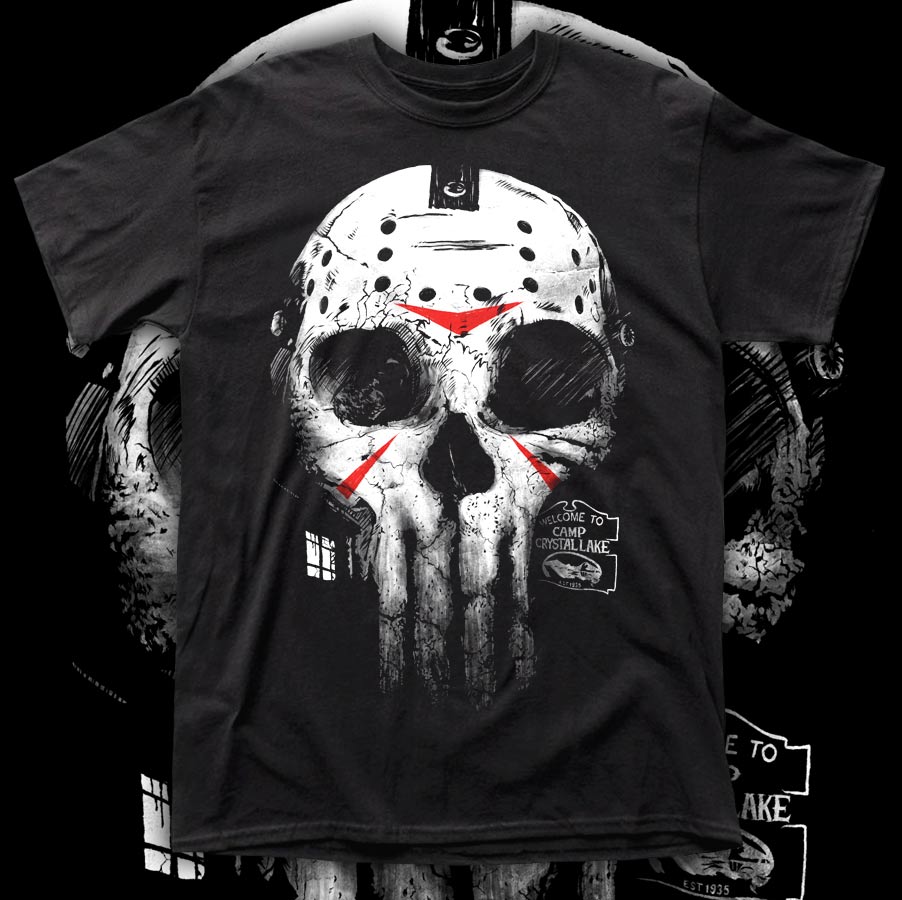 THE PUNISHER - THE FRIDAY 13 - polera hombre f