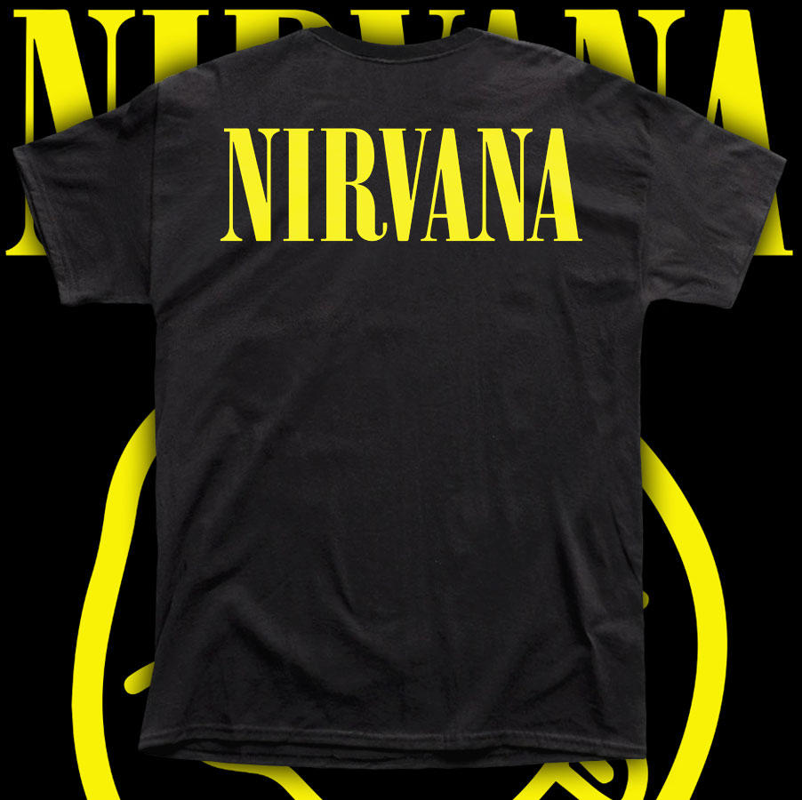 NIRVANA “SMILEY FACE” POLERA DE HOMBRE