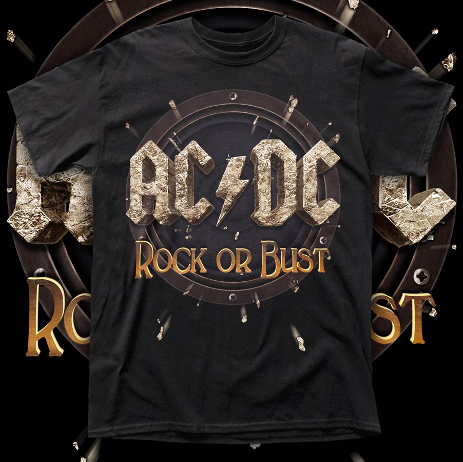 AC DC ROCK OR BUST POLERA HOMBRE f