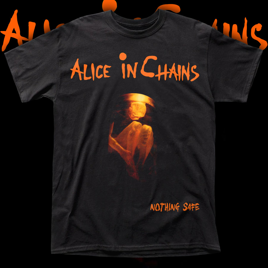 ALICE IN CHAINS "NOTHING SAFE" POLERA ROCK