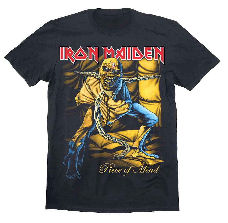 IRON MAIDEN PIECE OF MIND polera hombre