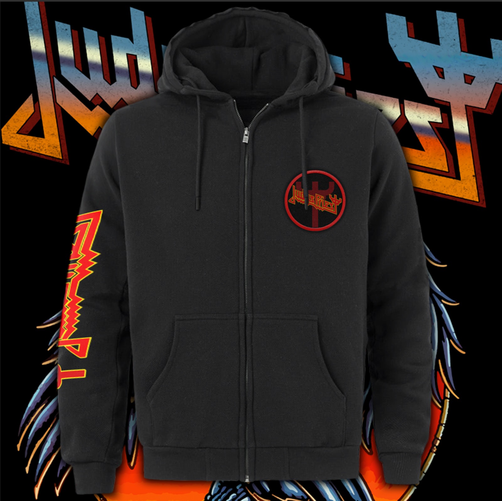 JUDAS PRIEST "METAL WORKS" polerón unisex