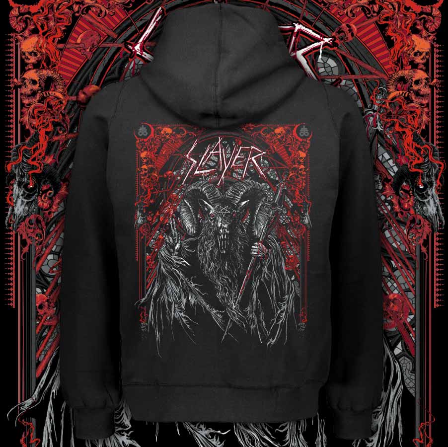 SLAYER "BAPHOMET" polerón unisex