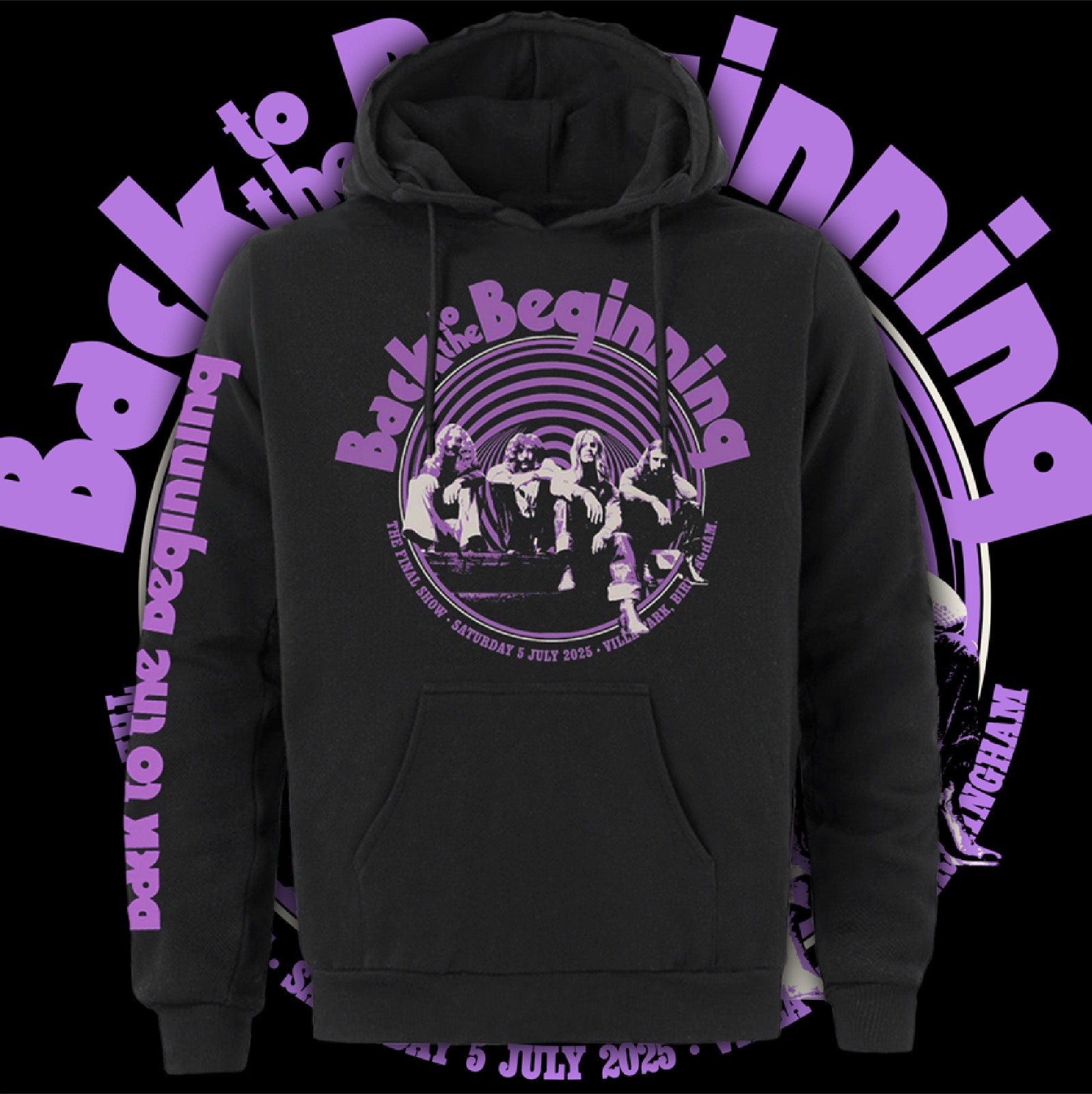 BLACK SABBATH "BACK TO THE BEGENNING" polerón unisex