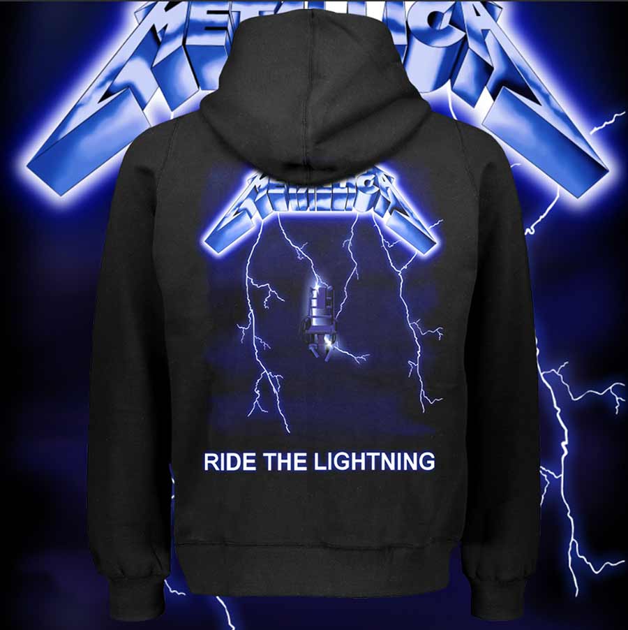 METALLICA RIDE THE LIGHTNING POLERON UNISEX