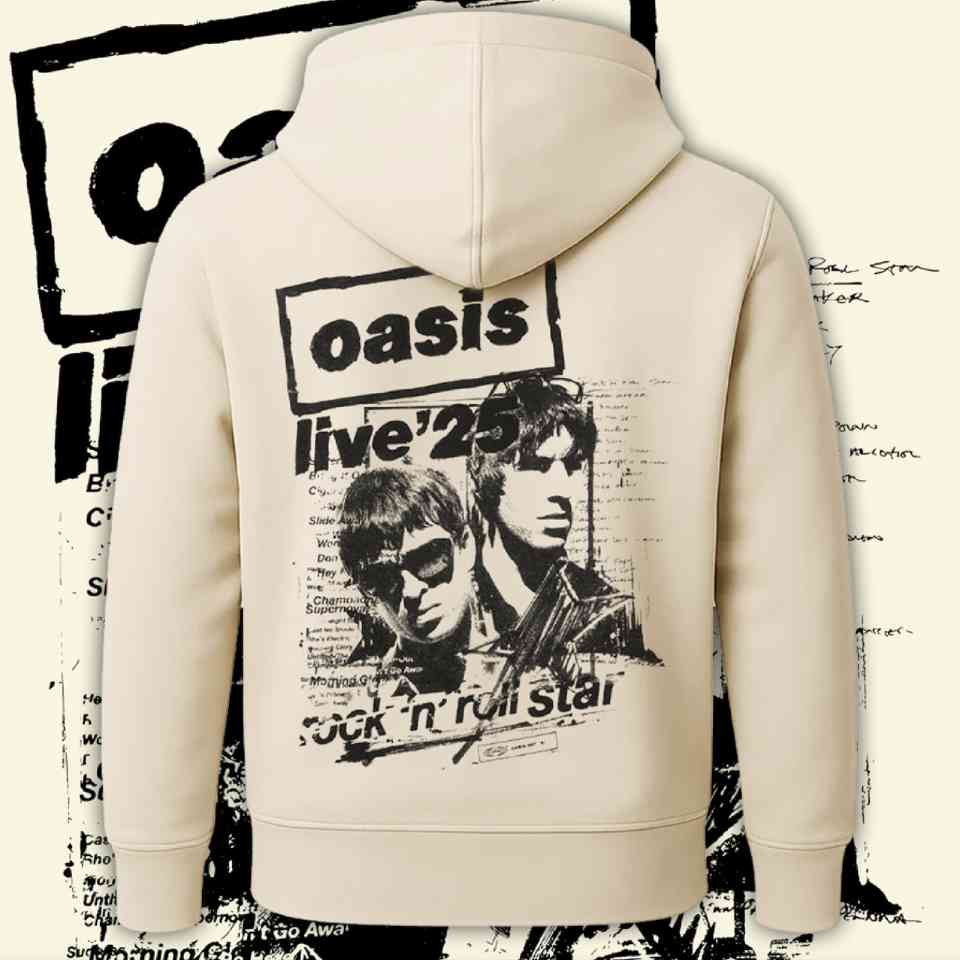 OASIS LIVE ´25 polerón canguro unisex