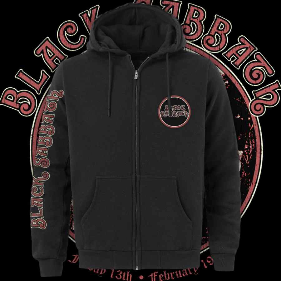 BLACK SABBATH "BLACK SABBATH" polerón unisex f