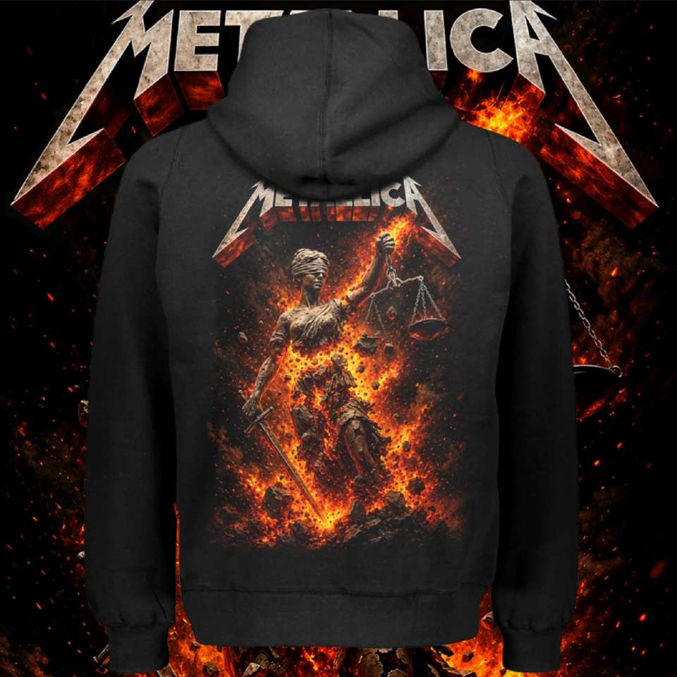 METALLICA "AND JUSTE FOR ALL 2" polerón