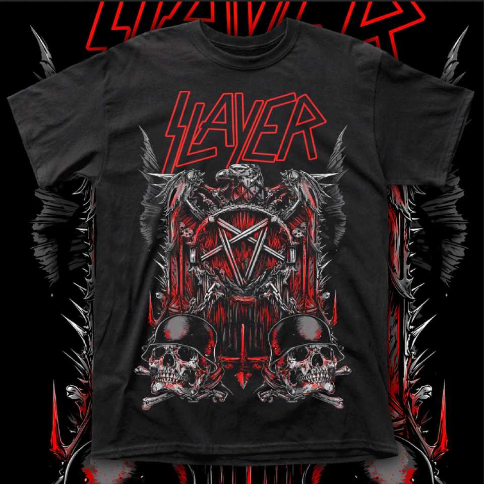 SLAYER FLAG polera rock hombre f
