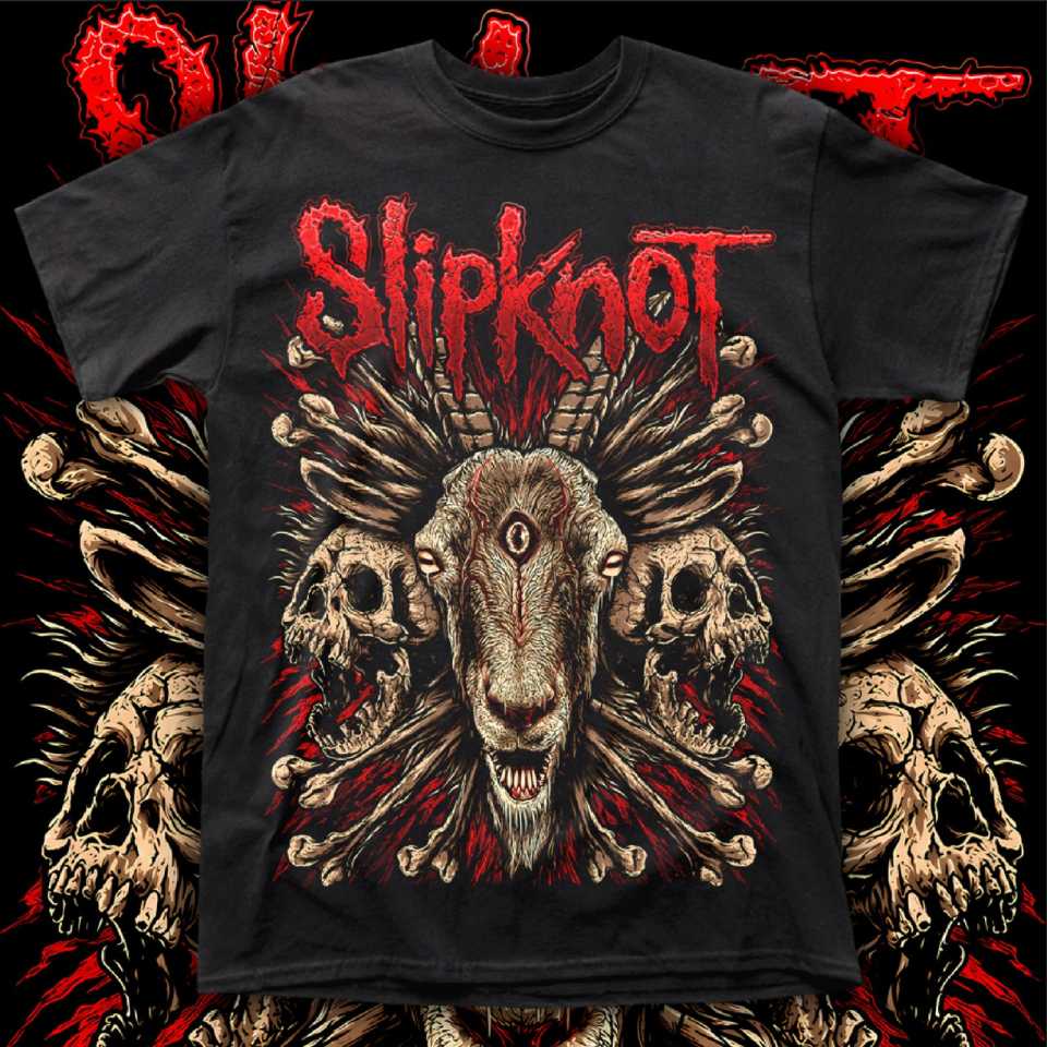 SLIPKNOT "PEOPLE SHIT" POLERA ROCK HOMBRE SERIGRAFÍA f