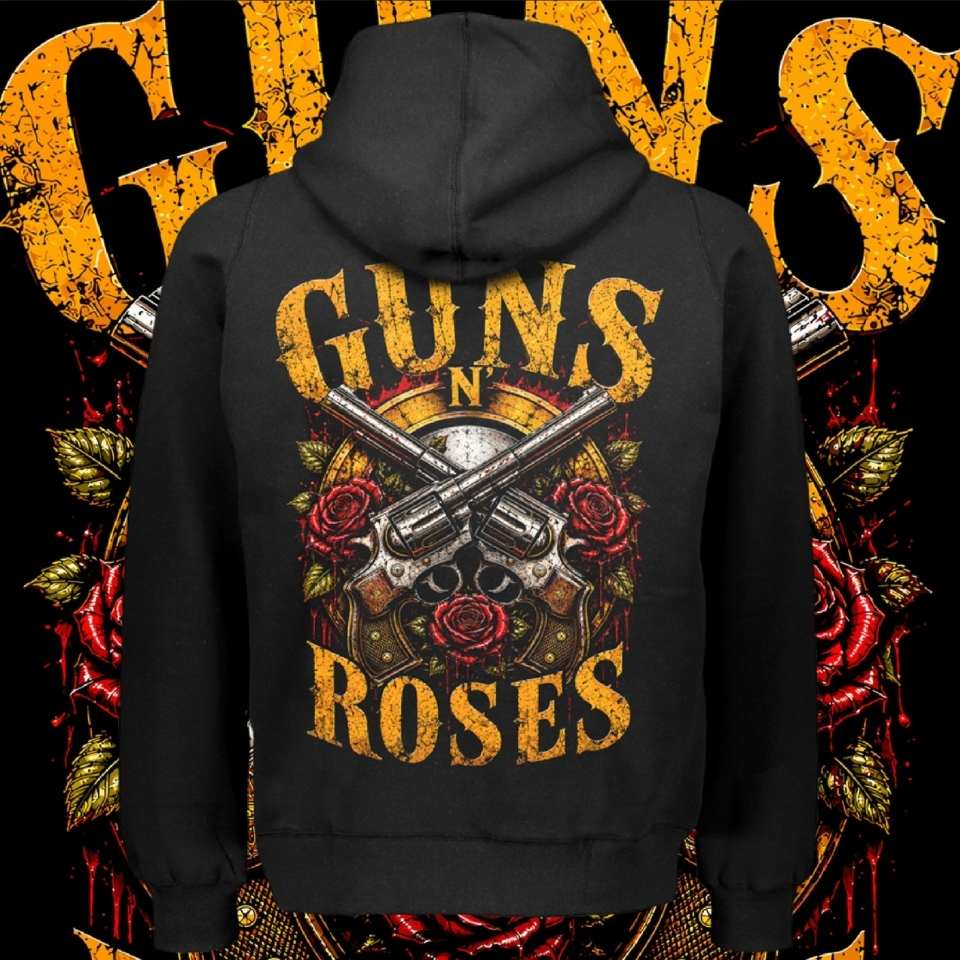 GUNS N ROSES "LOGO BLOOD" polerón unisex e