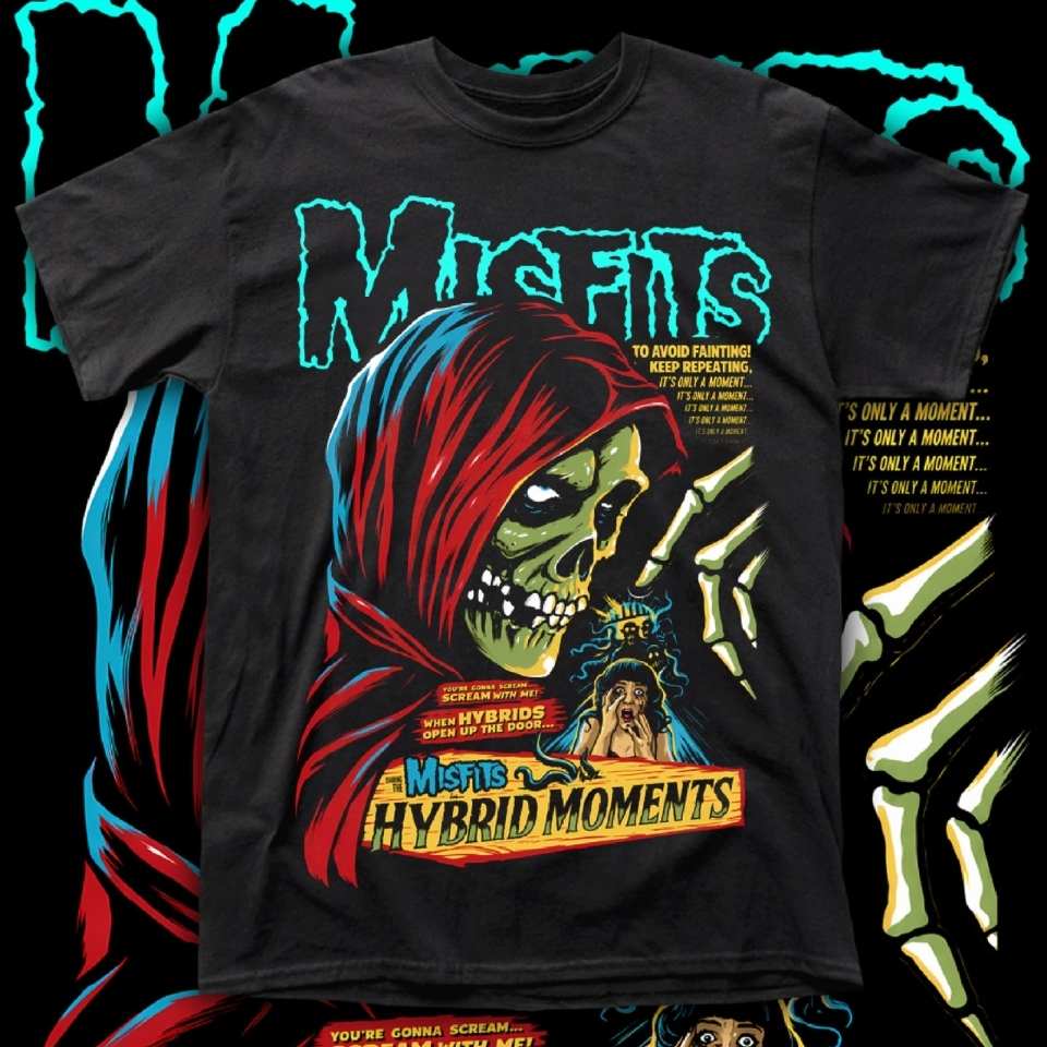 MISFITS "HYBRID MOMENTS" polera hombre serigrafía f