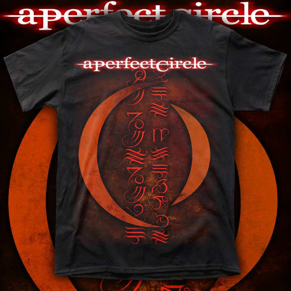 A PERFECT CIRCLE "MER DE NOMS" polera hombre serigrafía