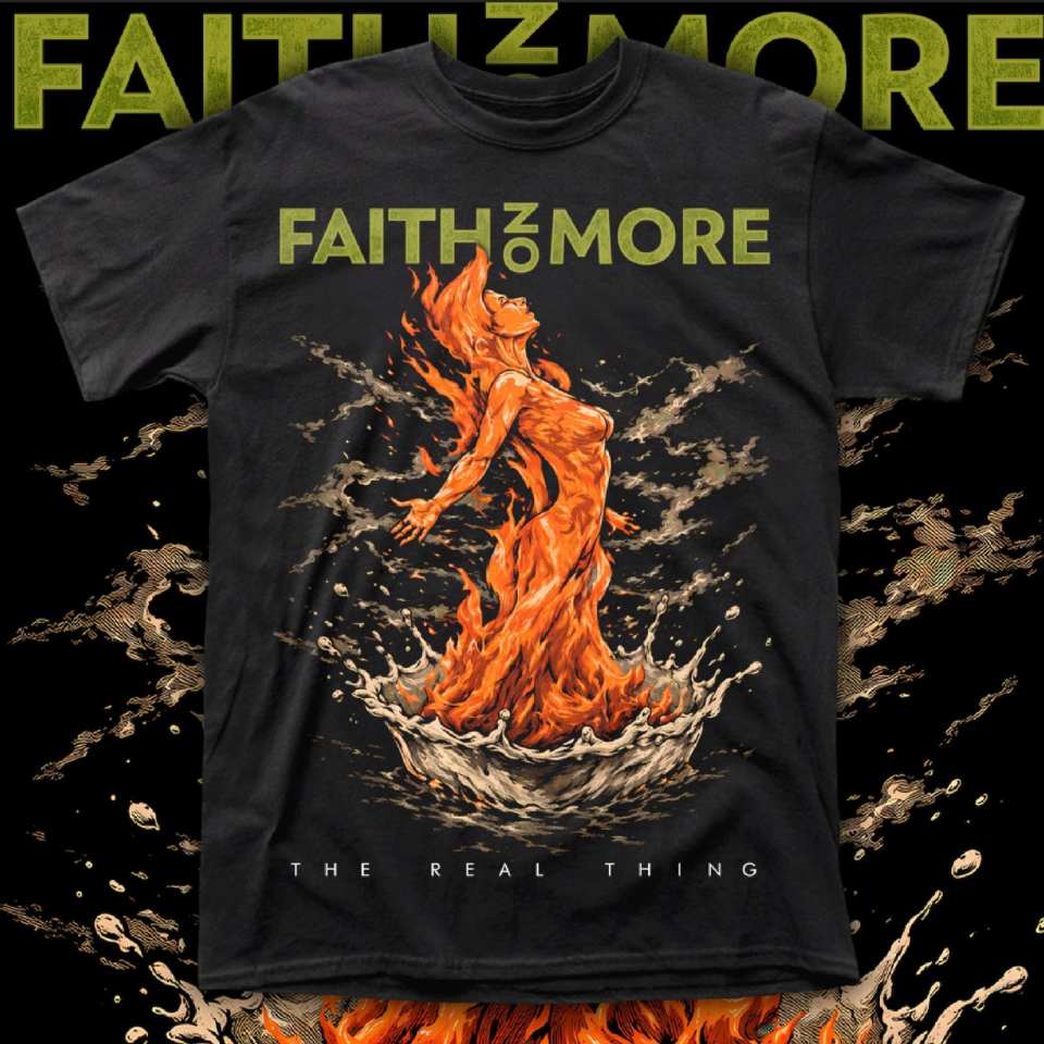 FAITH NO MORE "THE REAL THING" polera rock hombre serigrafía