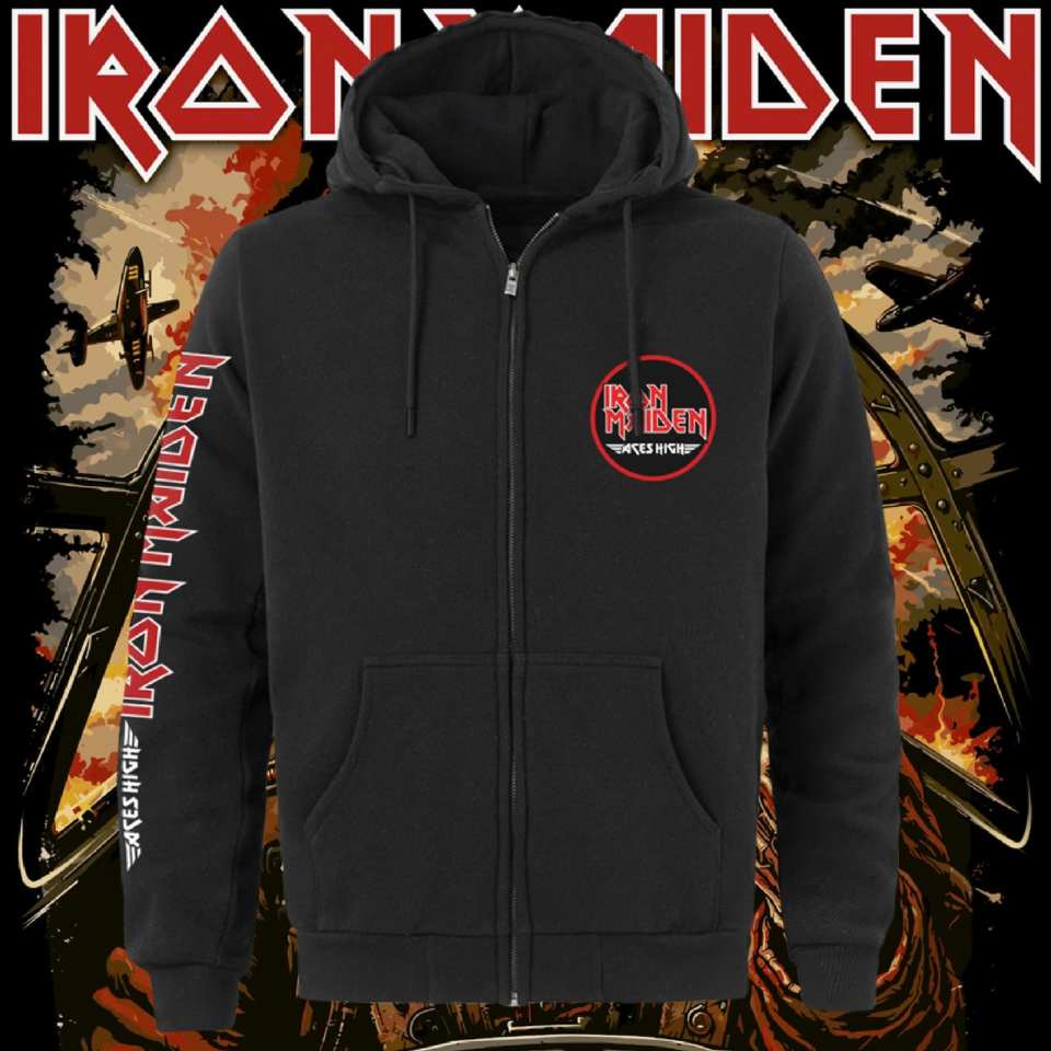 IRON MAIDEN "ACES HIGH" polerón unisex f
